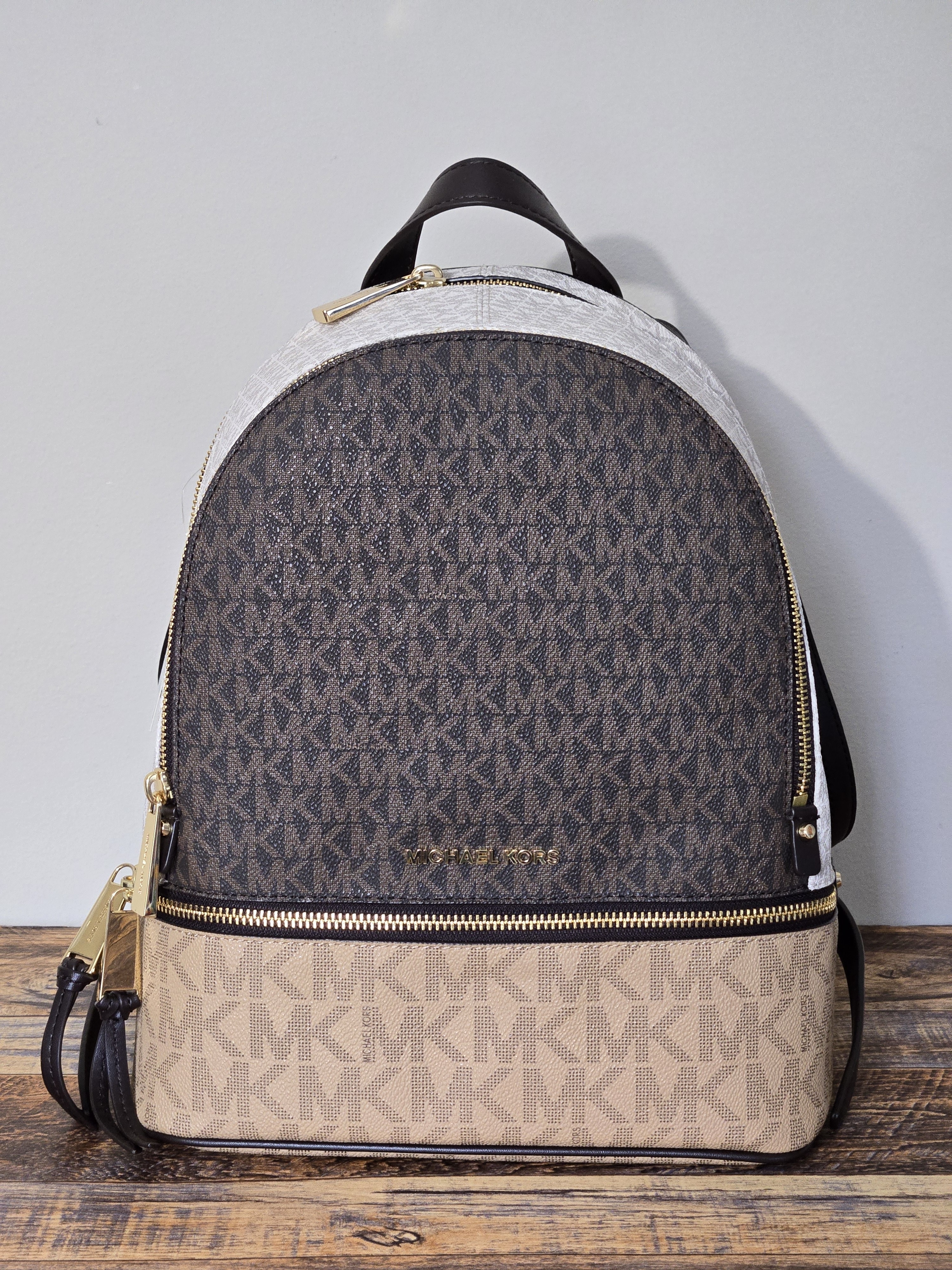 Michael Kors Rhea Backpack In Colorblock